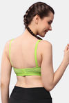 Floret Wirefree Natural Lift Push up Bra - Lime Green — thumbnail 2